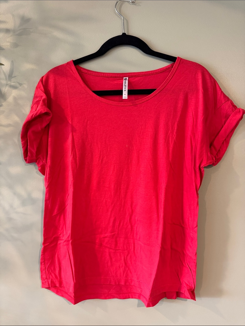 Fabletics Short Sleeve Tee - Hot Pink